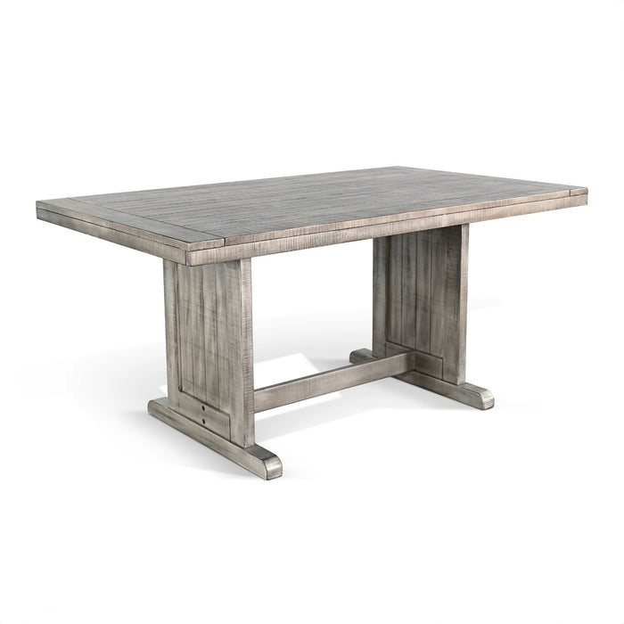 Purity Craft Rectangular Wood Dining Table Alpine Grey