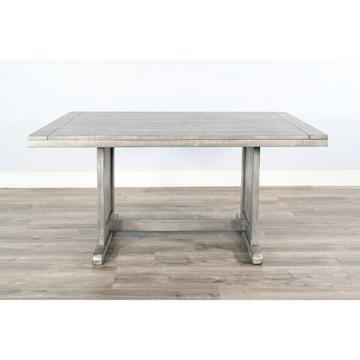 Purity Craft Rectangular Wood Dining Table Alpine Grey