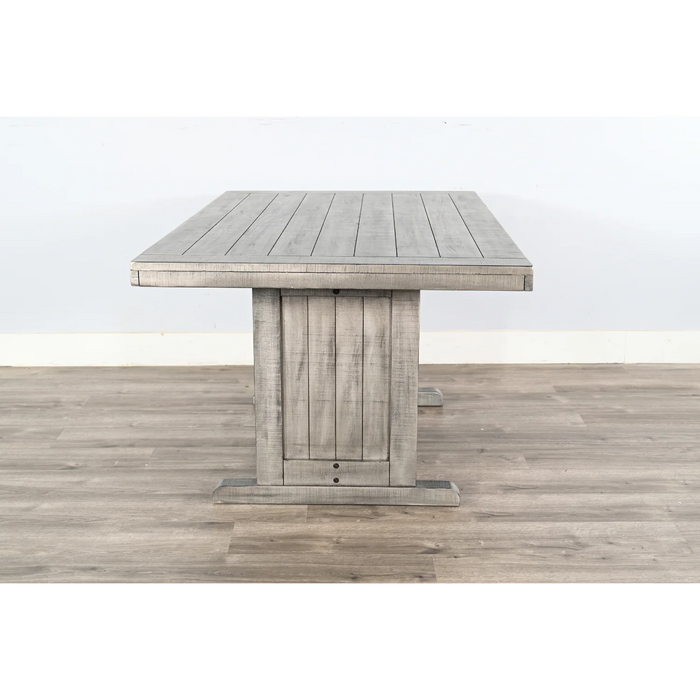 Purity Craft Rectangular Wood Dining Table Alpine Grey