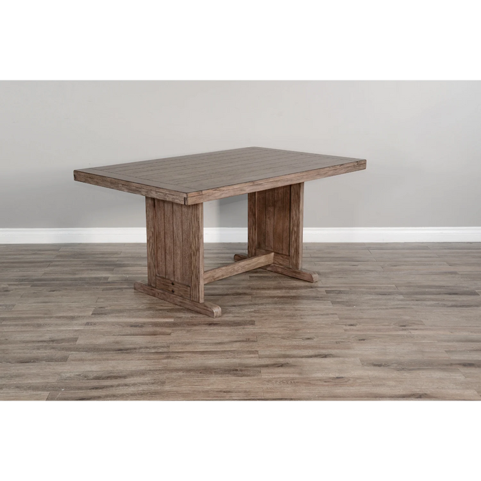 Purity Craft Rectangular Wood Dining Table Buckskin