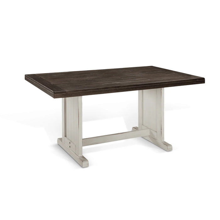 Purity Craft Rectangular Wood Dining Table European Cottage