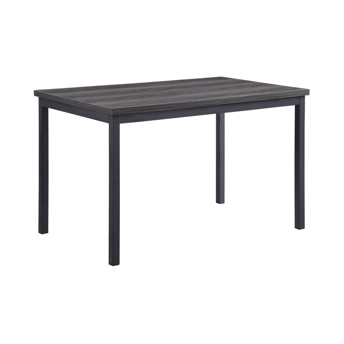 Tripp Gray Metal Dining Table