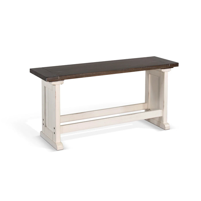 Purity Craft Counter Wood Side Bench European Cottage