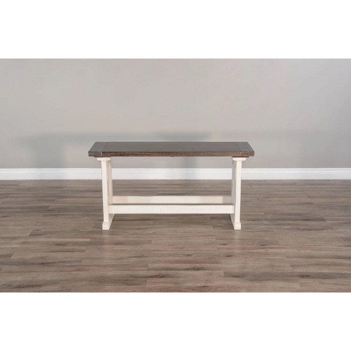 Purity Craft Counter Wood Side Bench European Cottage