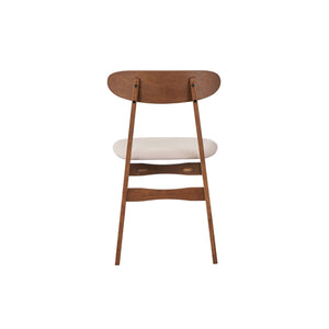 Morocco - Dining Chair With Natural Seat Cushion (Set of 2) - Brown