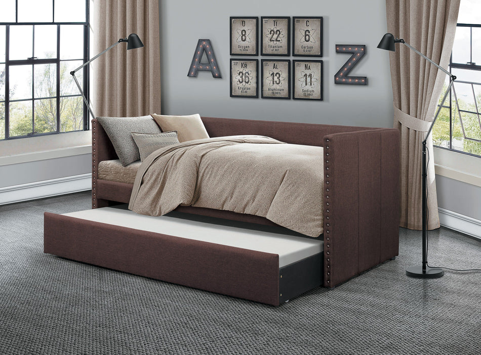 Therese Chocolate Daybed with Trundle