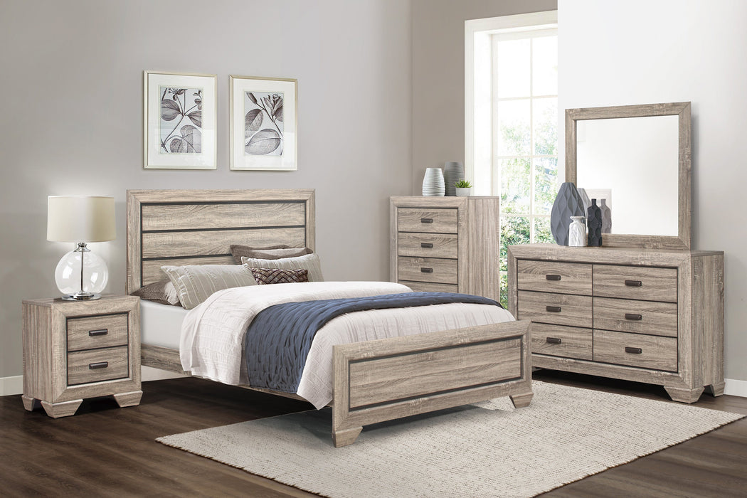 Beechnut Light Elm Panel Youth Bedroom Set