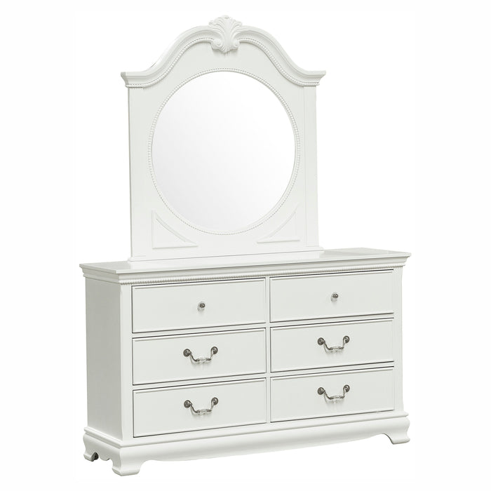 Lucida White Mirror (Mirror Only)