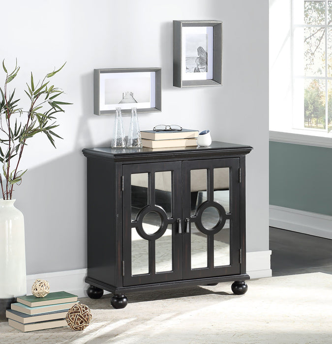 Poppy Antique Black Accent Chest