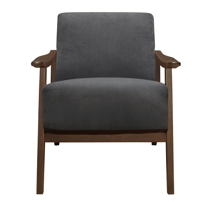 Carlson Dark Gray Accent Chair