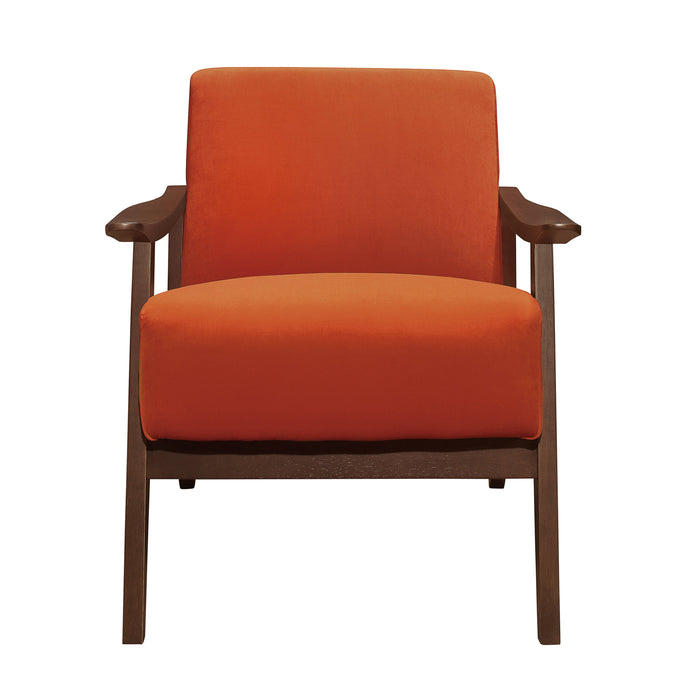 Carlson Orange Accent Chair