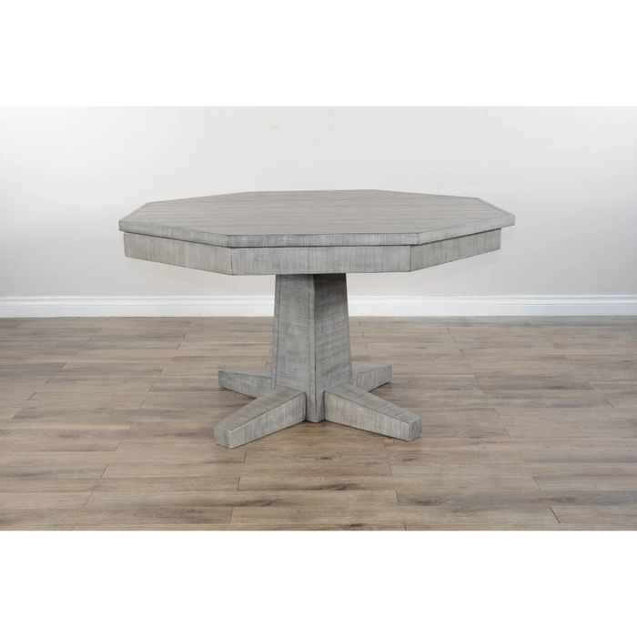 Purity Craft Reversible Game and Dining Poker Table Alpine Grey