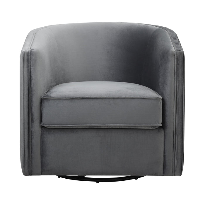 Cecily Gray Swivel Chair