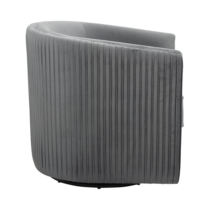 Cecily Gray Swivel Chair