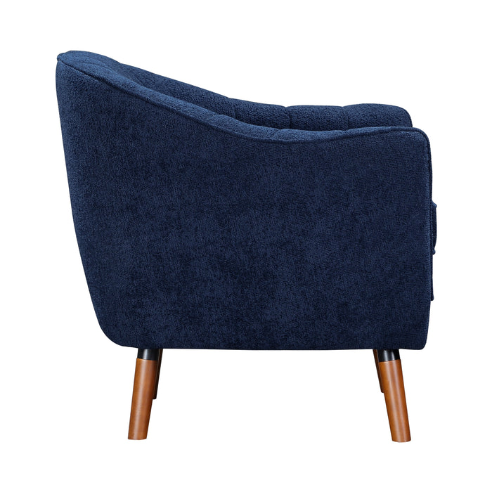 Cutler Blue Accent Chair