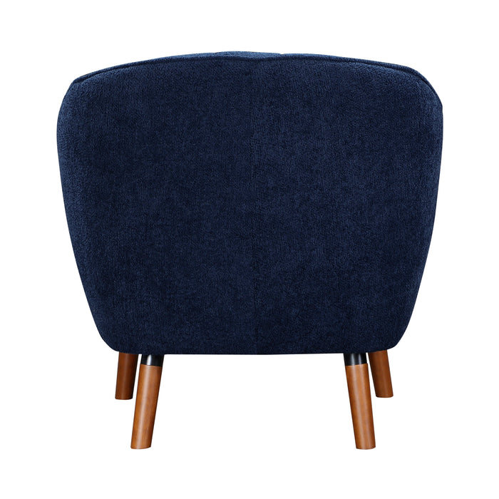 Cutler Blue Accent Chair