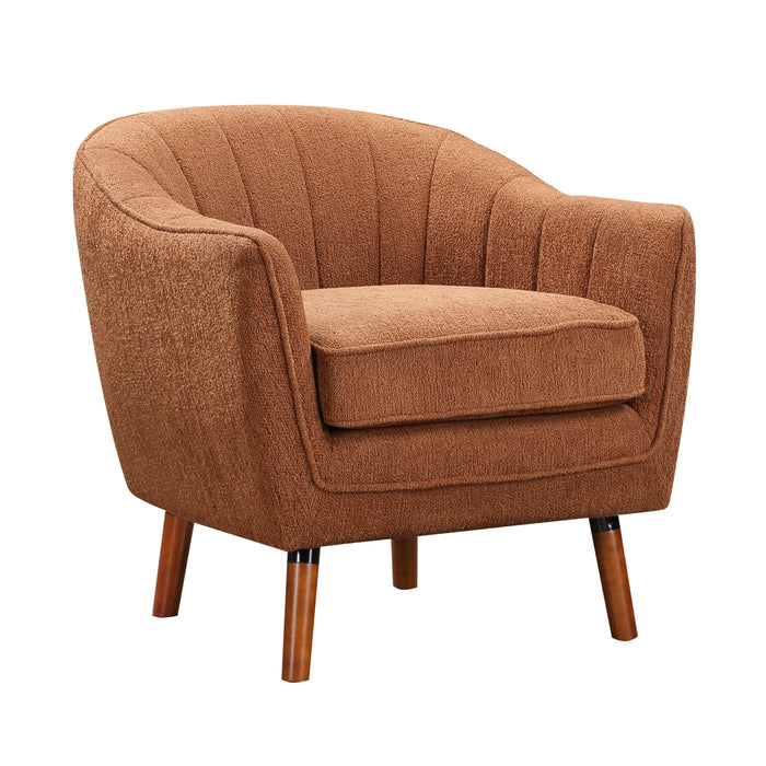 Cutler Rust Accent Chair