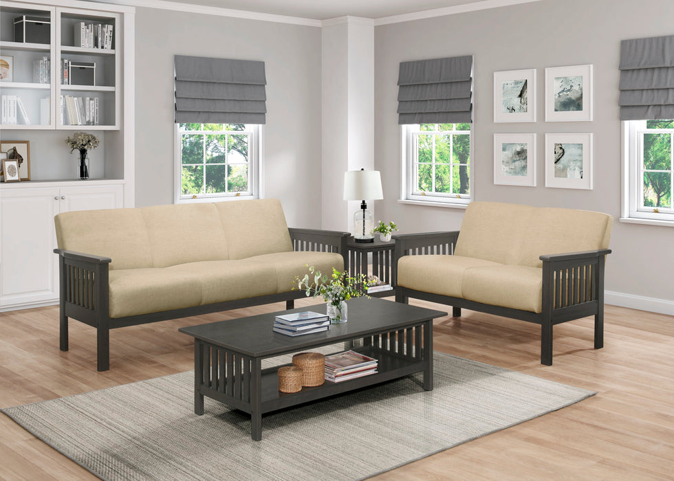 Lewiston Brown Sofa