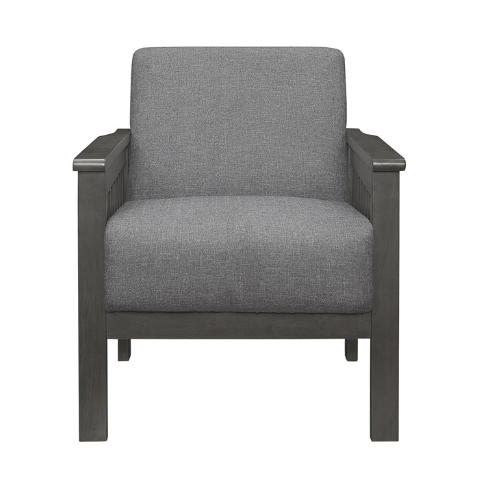 Lewiston Gray Accent Chair