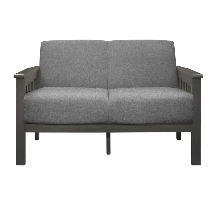 Lewiston Gray Sofa and Loveseat