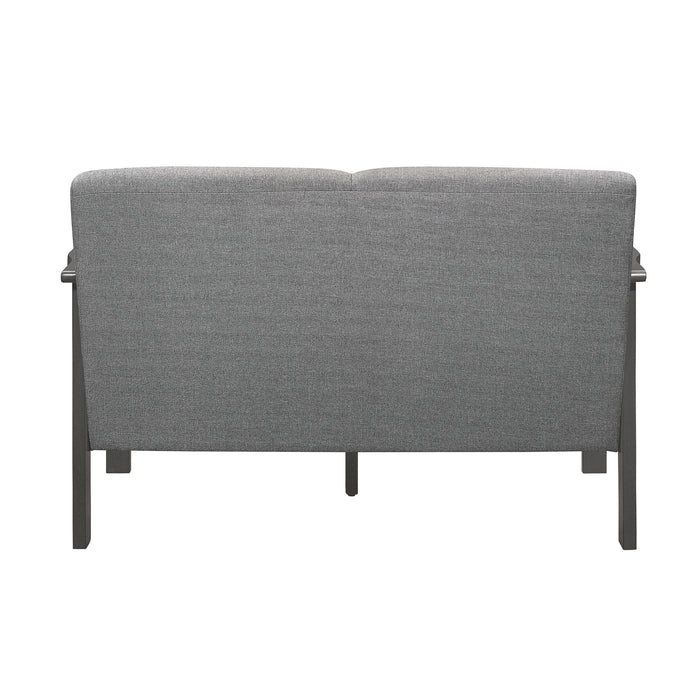 Lewiston Gray Sofa and Loveseat