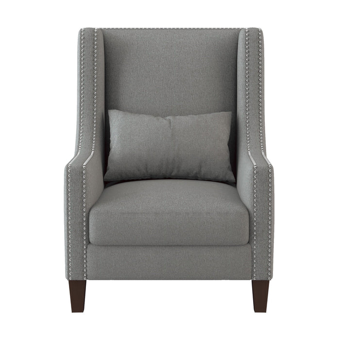 Keller Gray Accent Chair