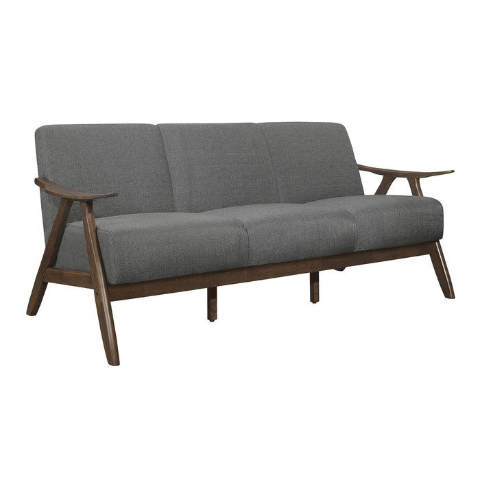 Damala Gray Sofa, Loveseat and Chair