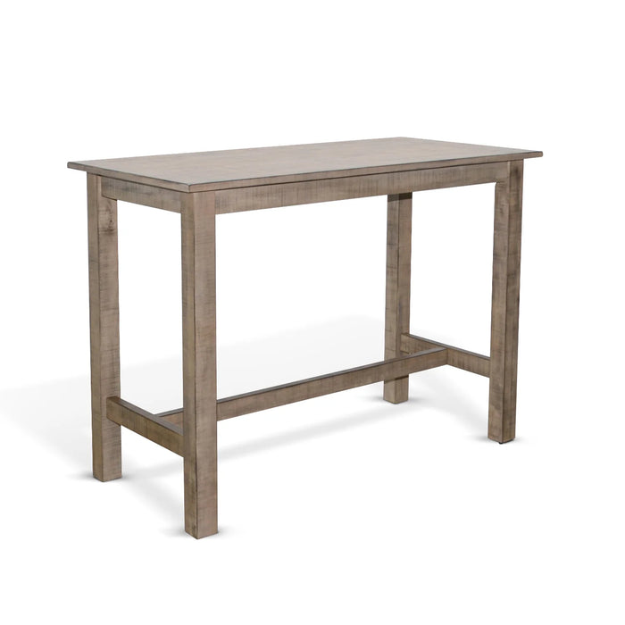 Purity Craft Marina Wood Counter Height Dining Table Beach Pebble