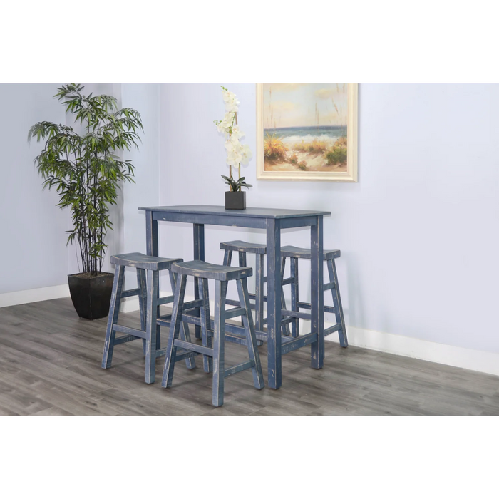 Purity Craft Ocean Blue Pub Table Ocean Blue