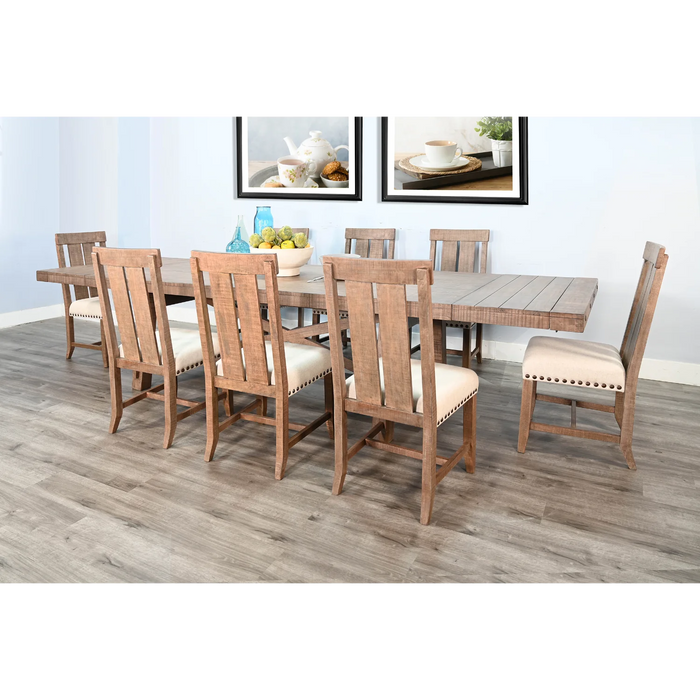 Purity Craft Extension Dining Table with Leaves Desert Rock