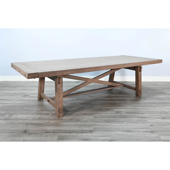 Purity Craft Extension Dining Table with Leaves Desert Rock