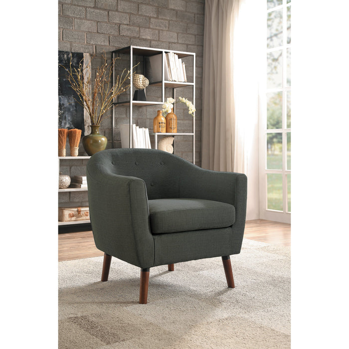 Lucille Gray Accent Chair