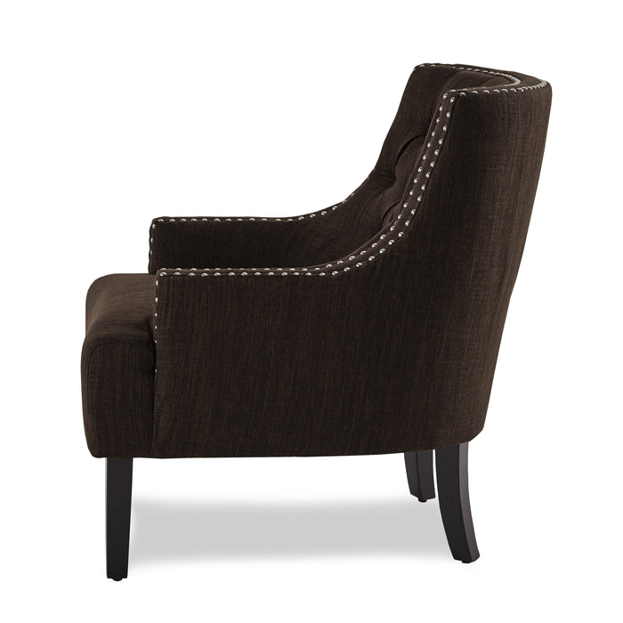 Charisma Chocolate Accent Chair