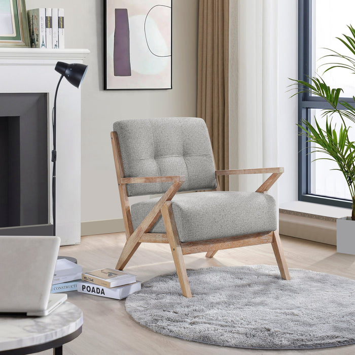 Ollen Gray Accent Chair