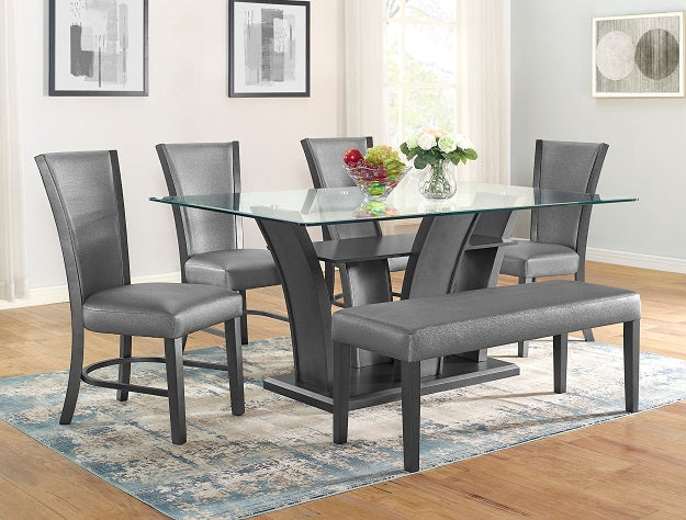 Camelia Gray/Gray Dining Set