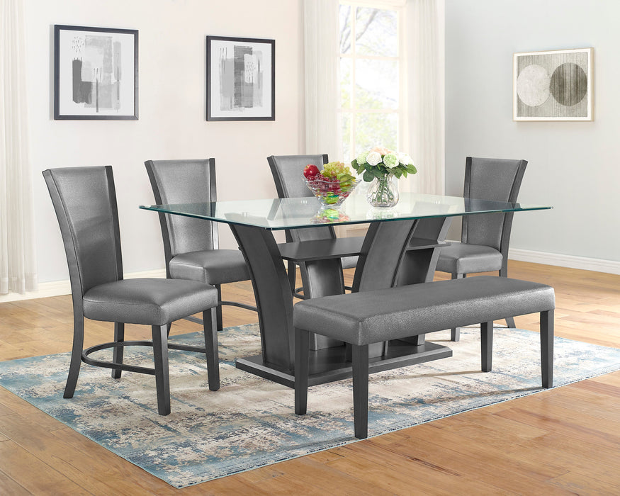 Camelia Gray Dining Table