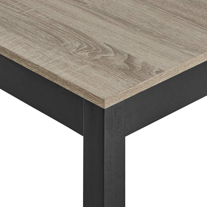 Forana Black/Brown Dining Table