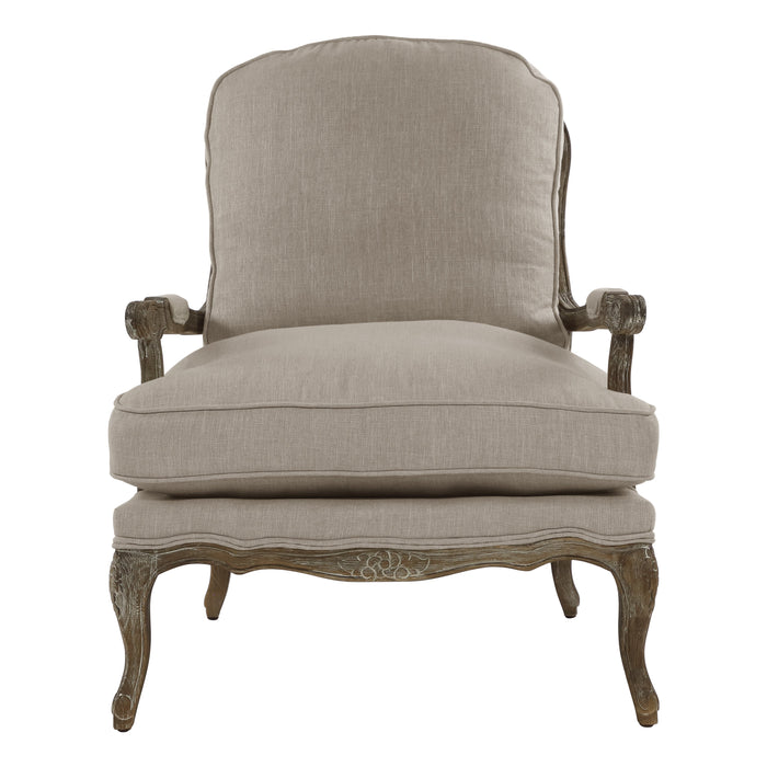 Parlier Gray Weathered Accent Chair