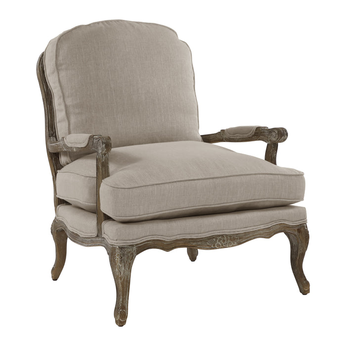 Parlier Gray Weathered Accent Chair