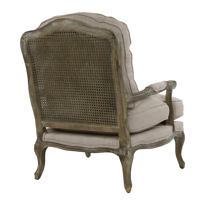 Parlier Gray Weathered Accent Chair