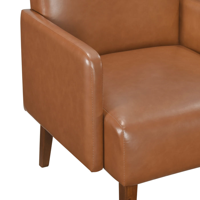 Piers Matt Brown Accent Chair