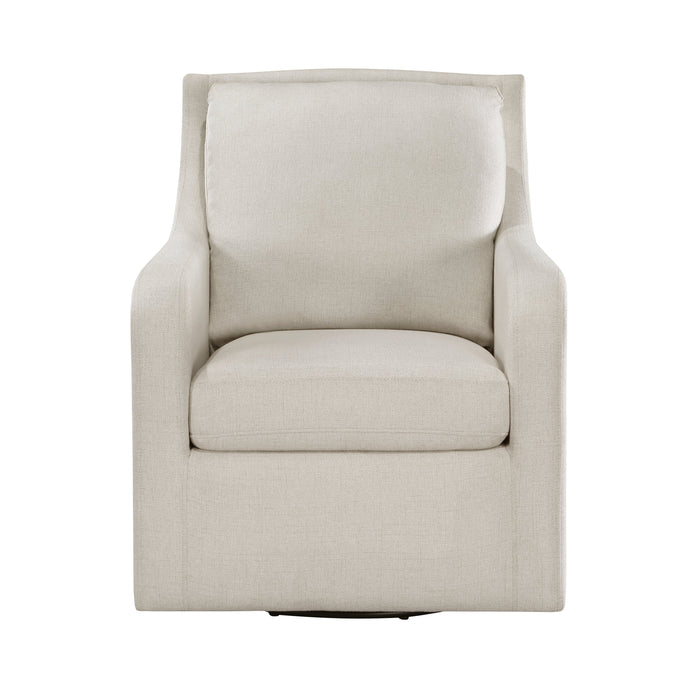 Claymont Beige Swivel Chair