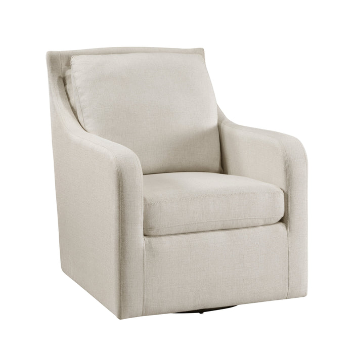 Claymont Beige Swivel Chair