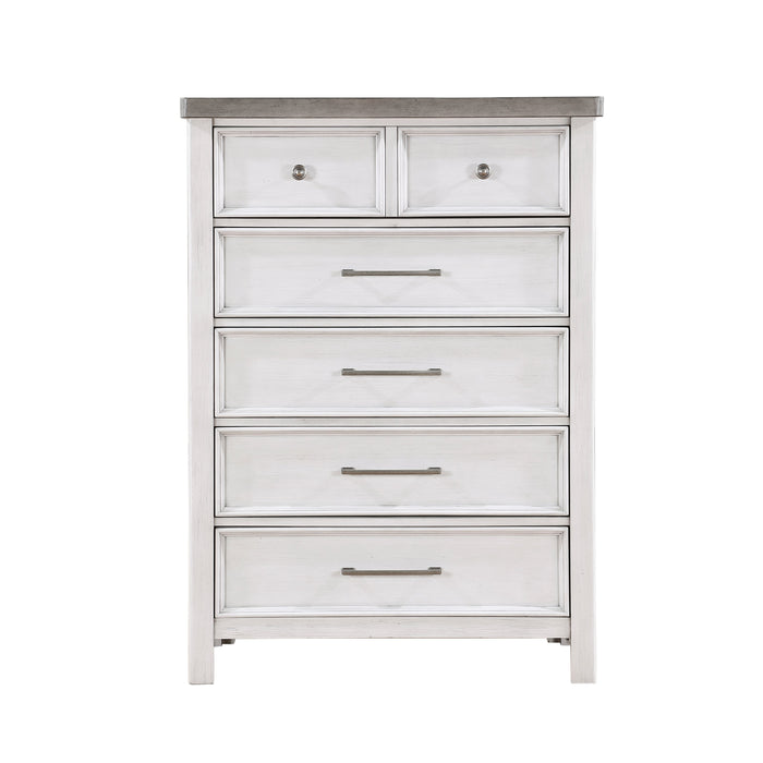 Ambrose Antique White/Gray Chest