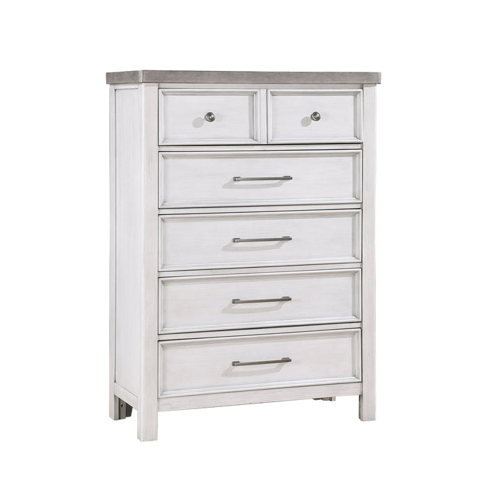 Ambrose Antique White/Gray Chest