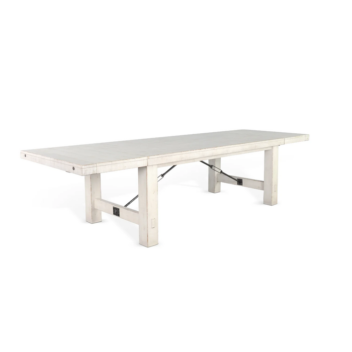 Purity Craft White Sand Extension Dining Table White Sand