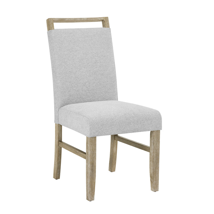 Dune Light Gray Dining Chair, Set of 2