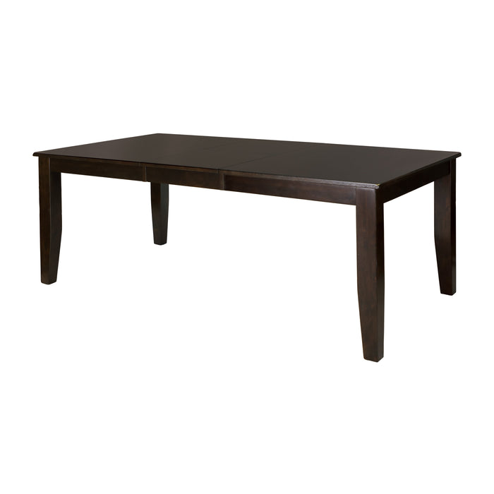 Crown Pointe Warm Merlot Dining Table