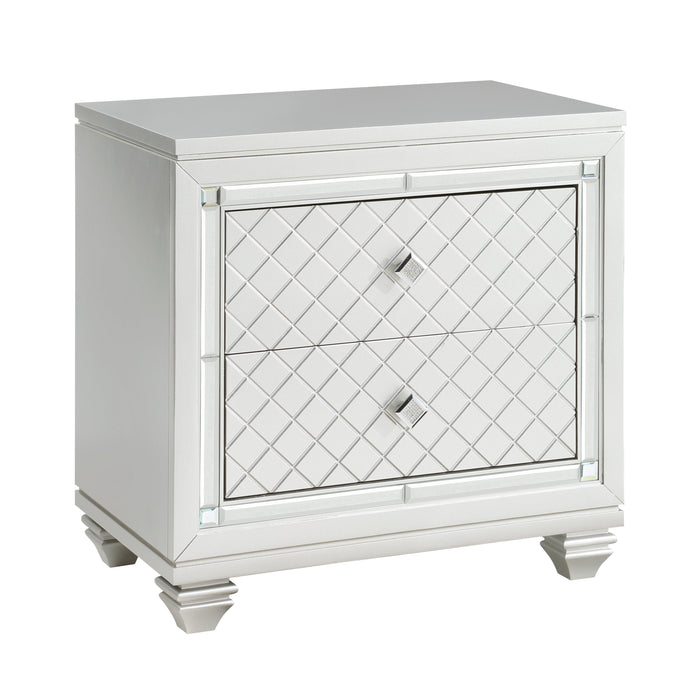 Leesa Silver Nightstand