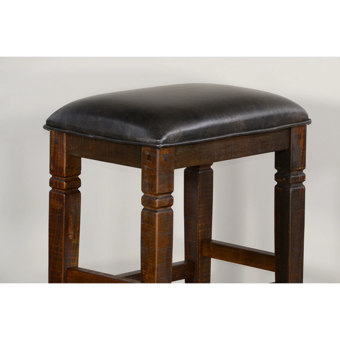 Purity Craft Bar Homestead Backless Barstool Tobacco Leaf